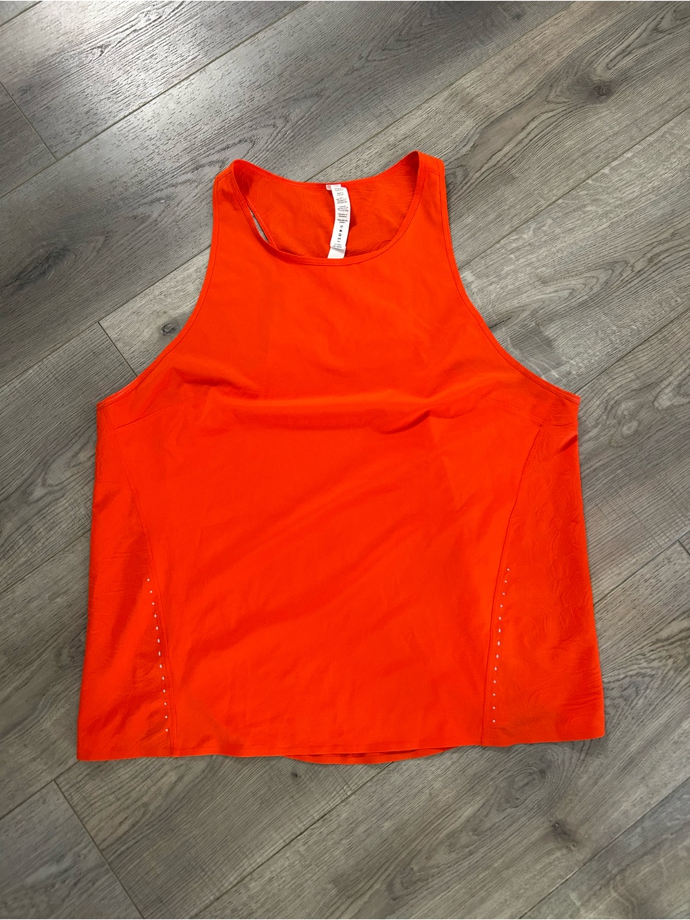 Lululemon Athletica Sculpt Tank in Fiery Orange